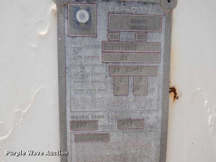 image for item DJ3323 2000 Kenworth W900  ready mix truck