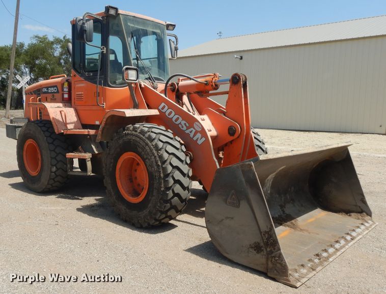 image for item DJ3362 2008 Doosan DL250  wheel loader