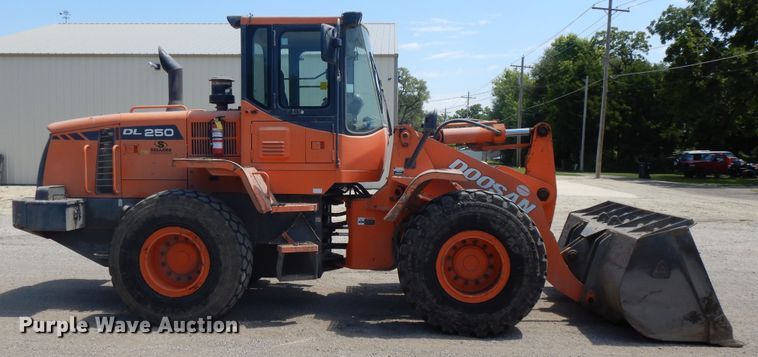 image for item DJ3362 2008 Doosan DL250  wheel loader