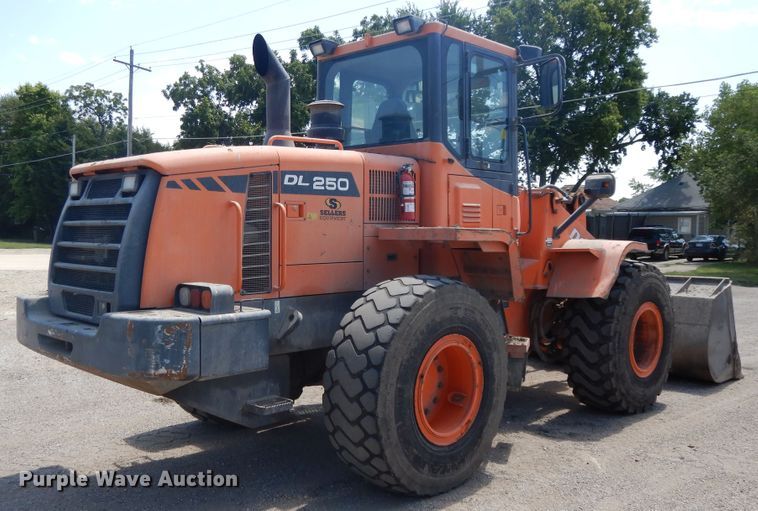 image for item DJ3362 2008 Doosan DL250  wheel loader