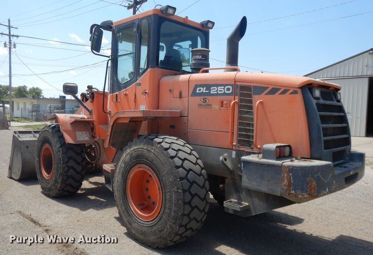 image for item DJ3362 2008 Doosan DL250  wheel loader