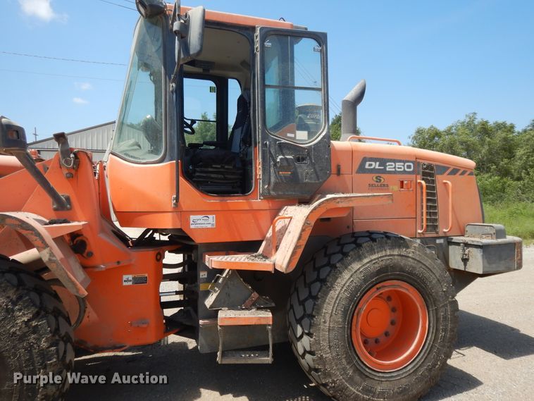 image for item DJ3362 2008 Doosan DL250  wheel loader