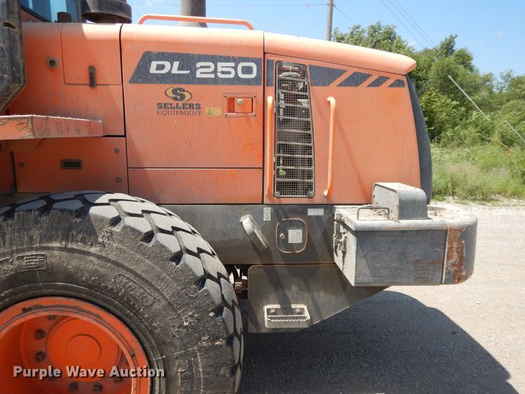 image for item DJ3362 2008 Doosan DL250  wheel loader