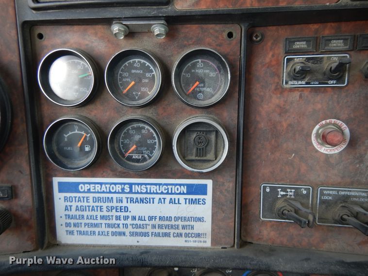 image for item DJ3455 2005 Kenworth W900  ready mix truck