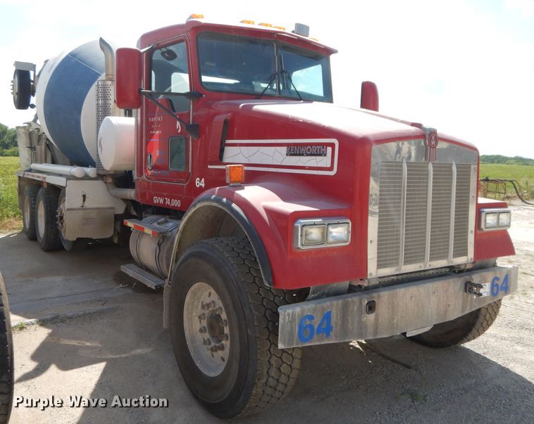 image for item DJ3456 2005 Kenworth W900  ready mix truck