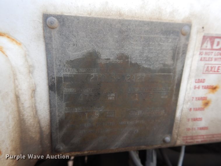 image for item DJ3456 2005 Kenworth W900  ready mix truck