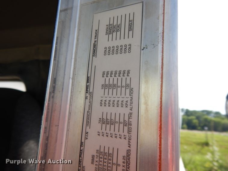 image for item DJ3456 2005 Kenworth W900  ready mix truck