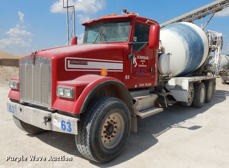 image for item DJ3458 2005 Kenworth W900  ready mix truck