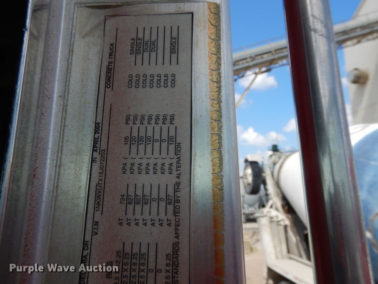 image for item DJ3459 2005 Kenworth W900  ready mix truck