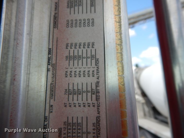 image for item DJ3459 2005 Kenworth W900  ready mix truck