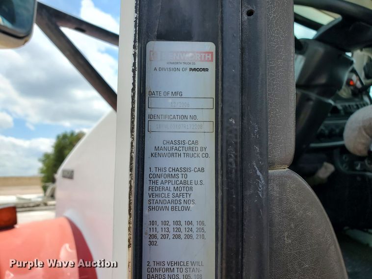 image for item GM9267 2007 Kenworth W900B  ready mix truck