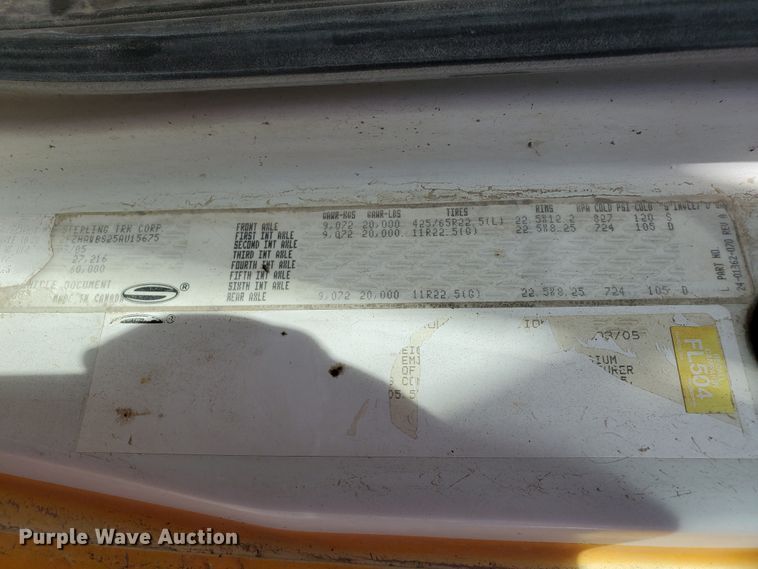 image for item GM9298 2005 Sterling L-Line  ready mix truck