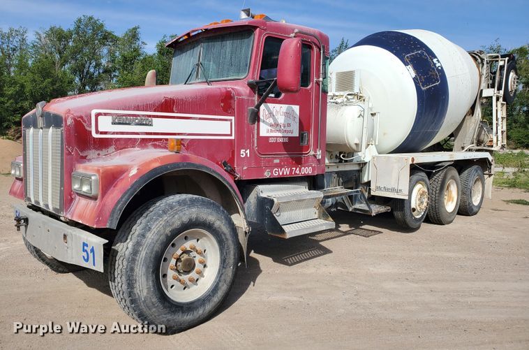 image for item GM9301 1998 Kenworth W900B  ready mix truck