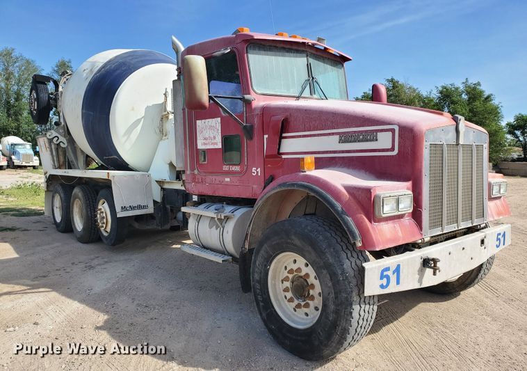 image for item GM9301 1998 Kenworth W900B  ready mix truck