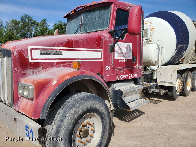 image for item GM9301 1998 Kenworth W900B  ready mix truck