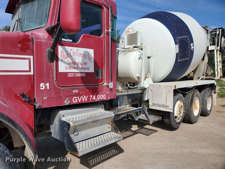 image for item GM9301 1998 Kenworth W900B  ready mix truck