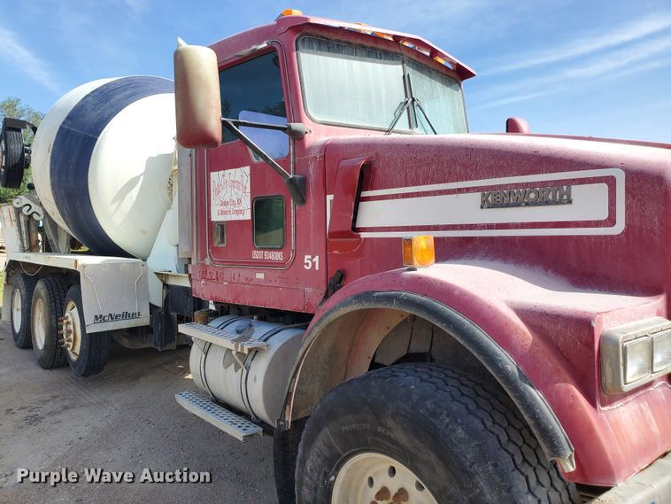 image for item GM9301 1998 Kenworth W900B  ready mix truck