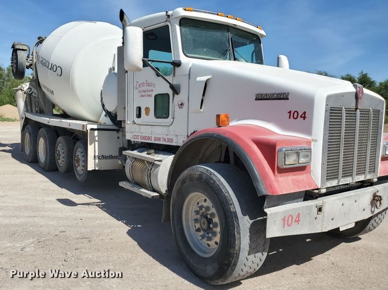 image for item GM9302 2007 Kenworth W900B  ready mix truck