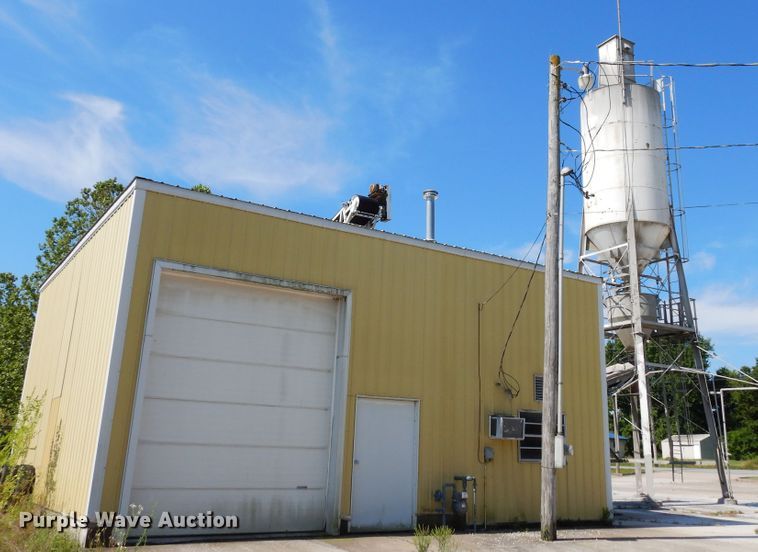 image for item GT9295 Stephens batch plant with steel shop building