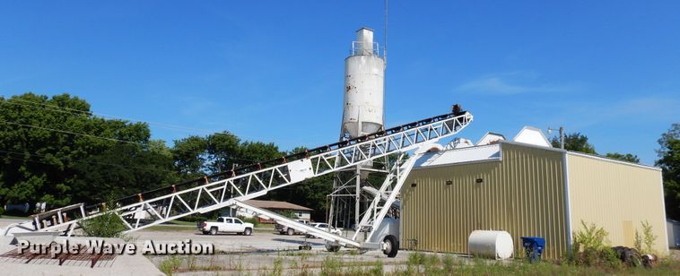 image for item GT9295 Stephens batch plant with steel shop building