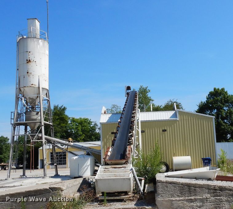 image for item GT9295 Stephens batch plant with steel shop building