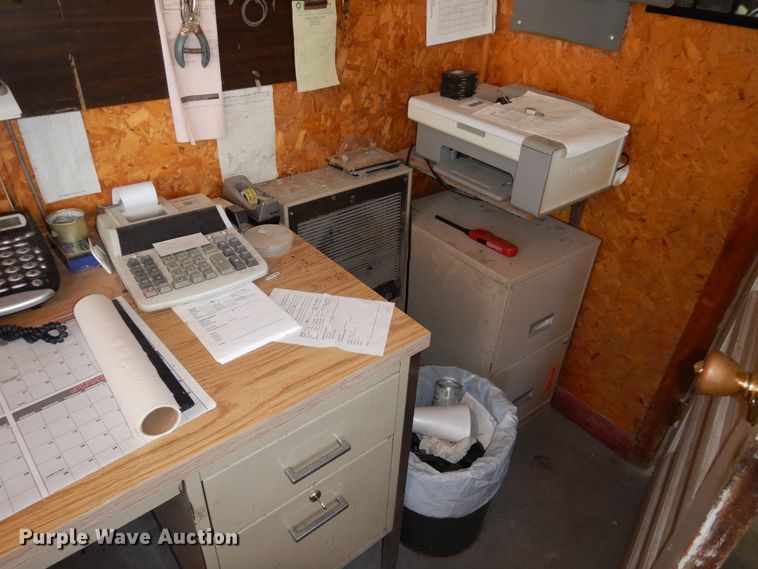 image for item GT9295 Stephens batch plant with steel shop building