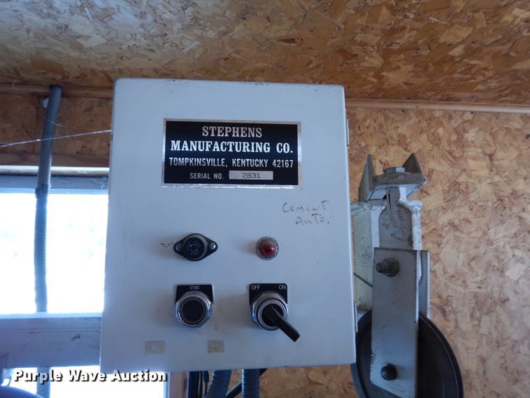 image for item GT9295 Stephens batch plant with steel shop building