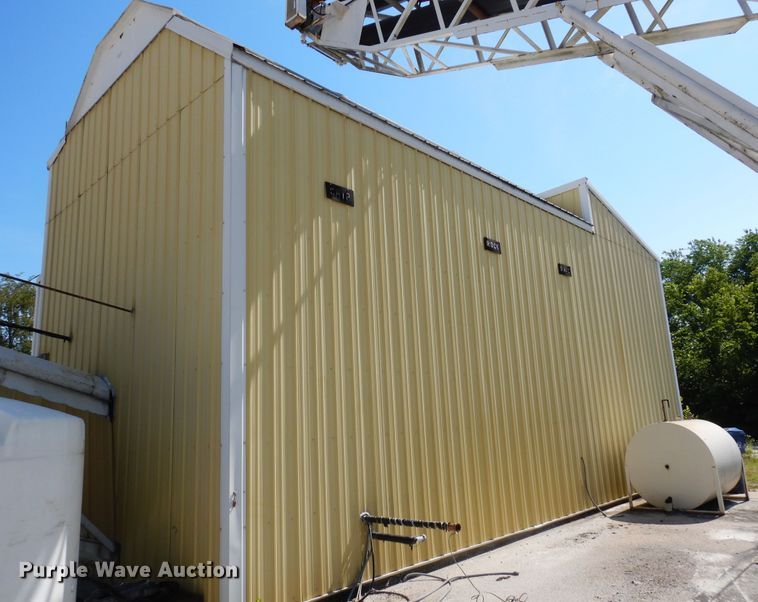 image for item GT9295 Stephens batch plant with steel shop building