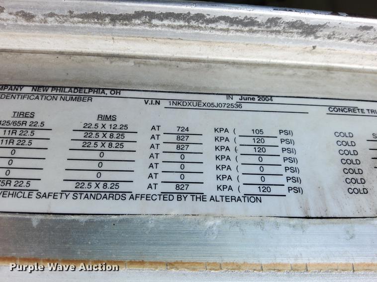 image for item GT9391 2005 Kenworth T800  ready mix truck