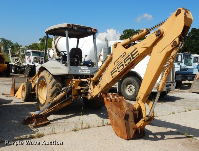 image for item GT9396 1998 New Holland 555E  backhoe