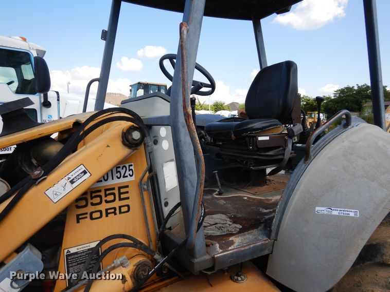 image for item GT9396 1998 New Holland 555E  backhoe