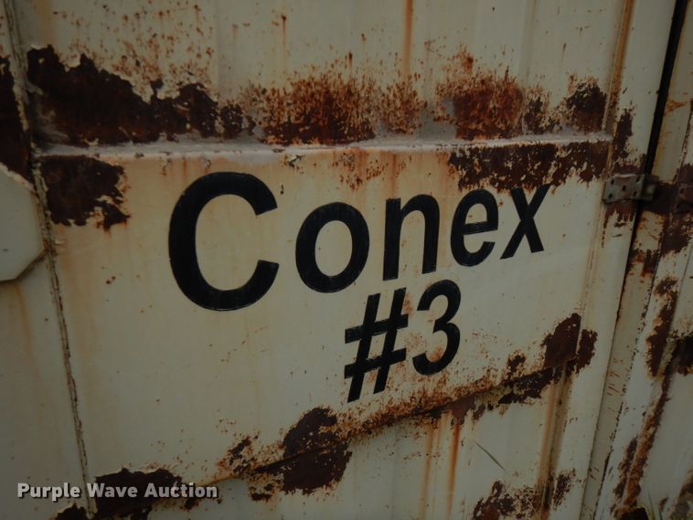 image for item GT9419 Conex storage container