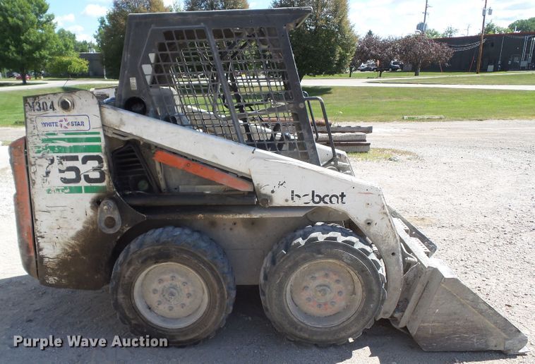 image for item GX9171 1997 Bobcat 753  skid steer loader