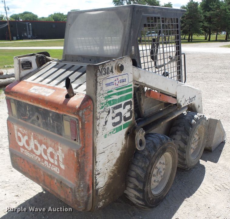 image for item GX9171 1997 Bobcat 753  skid steer loader