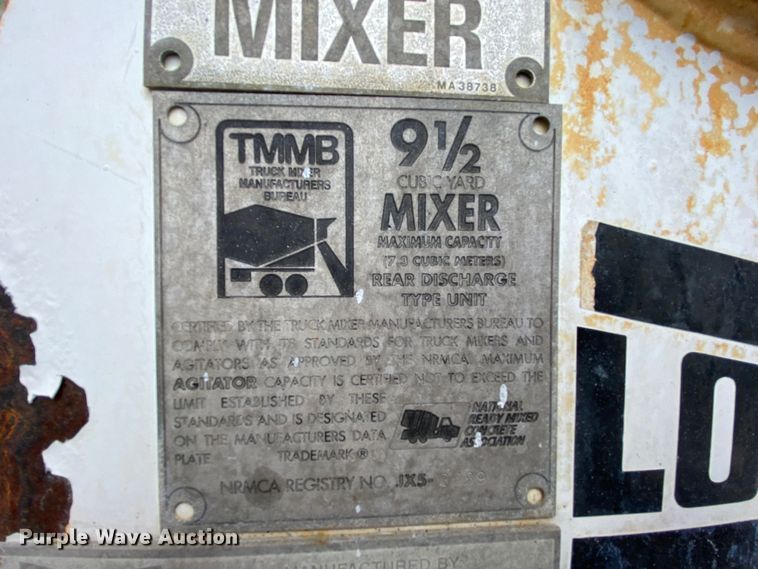 image for item HA9501 2003 Sterling L-Line  ready mix truck