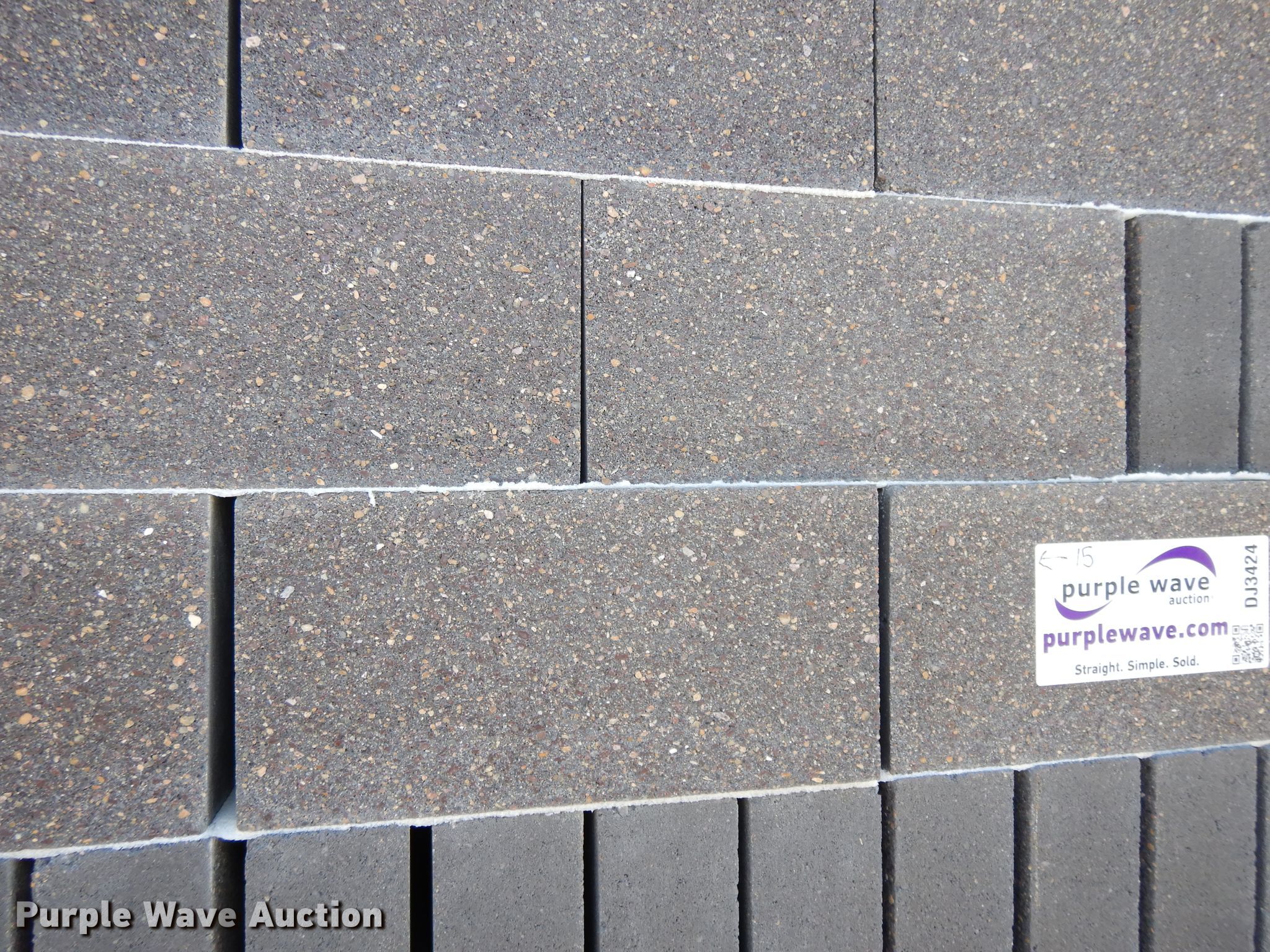 Concrete block in Topeka, KS Item DJ3424 sold Purple Wave