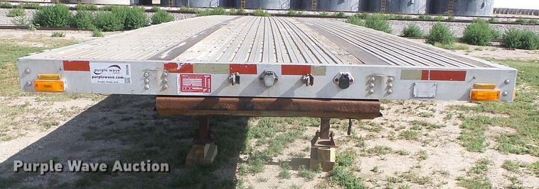 image for item DD0396 1997 Transcraft Eagle W2 flatbed trailer