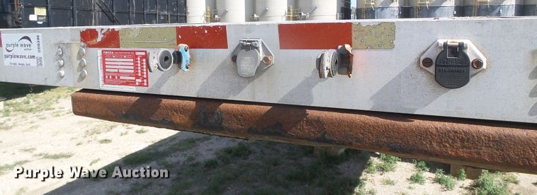 image for item DD0396 1997 Transcraft Eagle W2 flatbed trailer