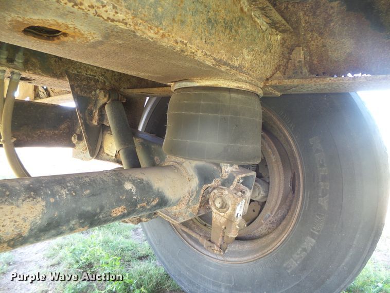 image for item DD0396 1997 Transcraft Eagle W2 flatbed trailer