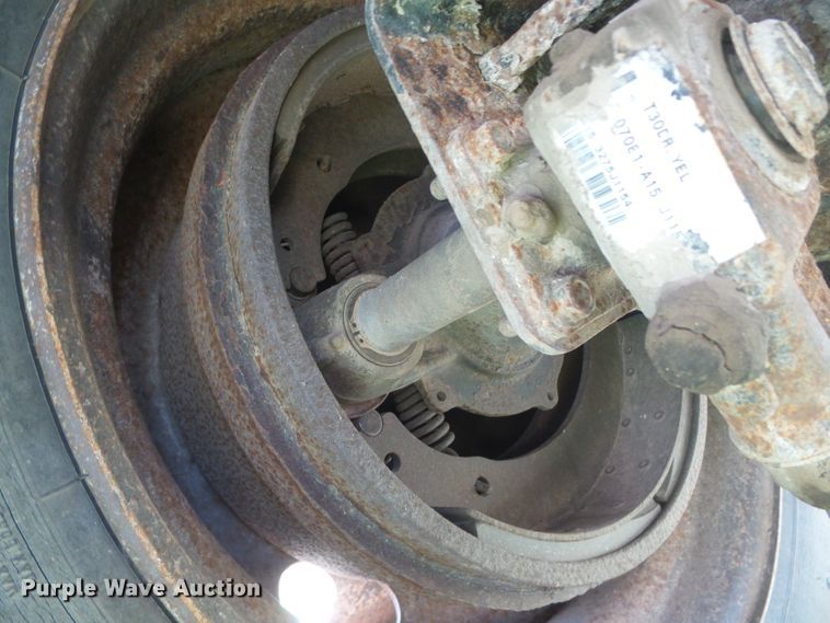 image for item DD0396 1997 Transcraft Eagle W2 flatbed trailer