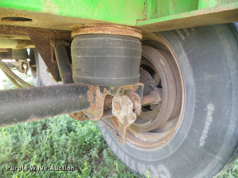 image for item DD0396 1997 Transcraft Eagle W2 flatbed trailer