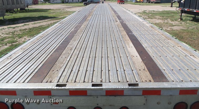 image for item DD0396 1997 Transcraft Eagle W2 flatbed trailer