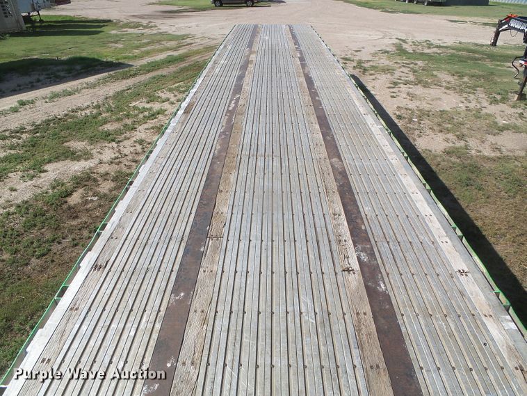 image for item DD0396 1997 Transcraft Eagle W2 flatbed trailer