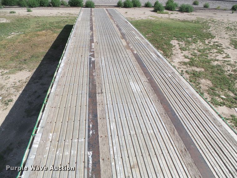 image for item DD0396 1997 Transcraft Eagle W2 flatbed trailer