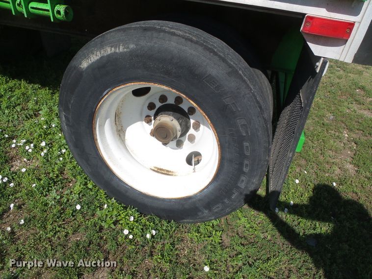 image for item DD0396 1997 Transcraft Eagle W2 flatbed trailer