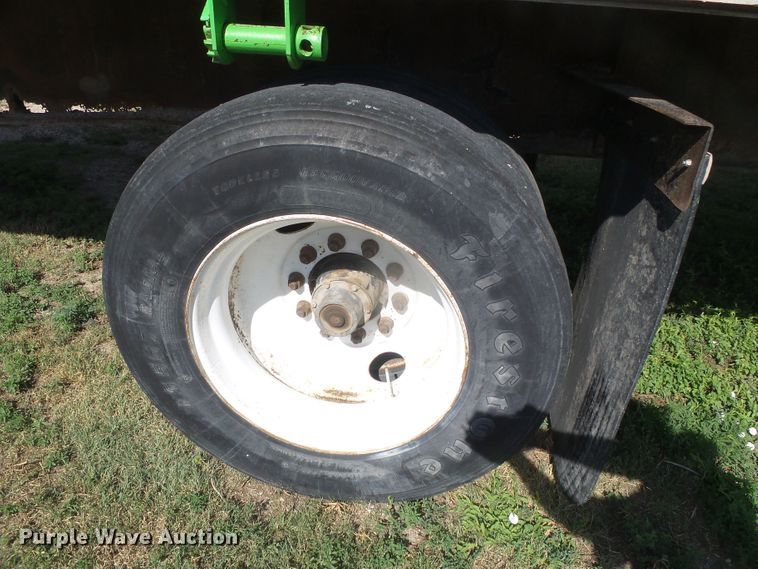 image for item DD0396 1997 Transcraft Eagle W2 flatbed trailer