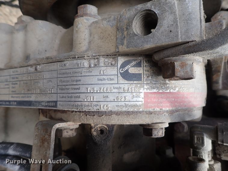 image for item DE0667 1986 Freightliner FLC112  semi truck