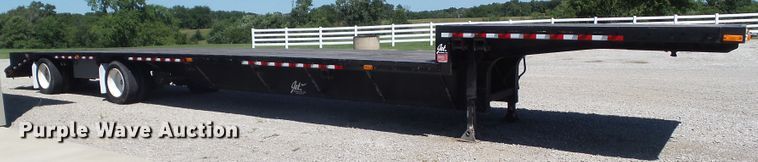 image for item DF0853 1998 Jet drop deck equipment trailer