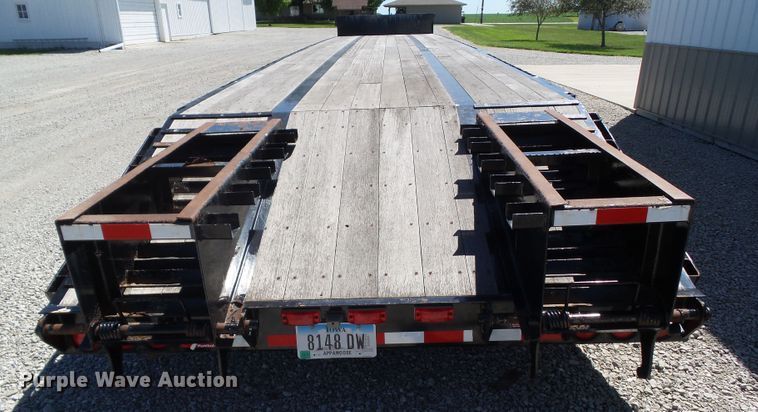 image for item DF0853 1998 Jet drop deck equipment trailer