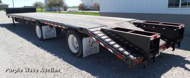 image for item DF0853 1998 Jet drop deck equipment trailer